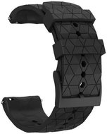 Drakero Silicone Strap Black 24mm Quick Release - Watch Strap