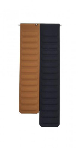 Drakero Silikonový MAGNETO pro 20mm Quick Release černý - Watch Strap - Main image