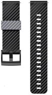 Drakero Silikonový pro 24mm Quick Release černý/šedý - Watch Strap