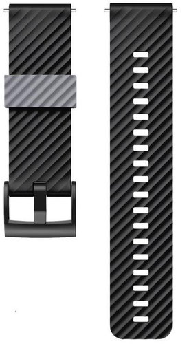 Drakero Silikonový pro 24mm Quick Release černý/šedý - Watch Strap - Main image