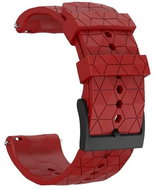 Drakero Silikonový pro 24mm Quick Release červený - Watch Strap