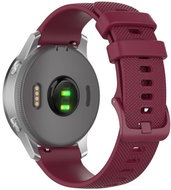 Drakero Silicone strap Holy burgundy 18mm Quick Release - Watch Strap