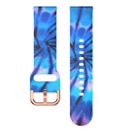 Drakero Silicone Strap Blue Glow 20mm Quick Release - Watch Strap