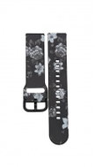 Drakero Silicone Strap Night Rose 18mm Quick Release - Watch Strap