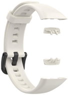 Drakero Silicone strap PLAIN white for Huawei Band 6 - Watch Strap