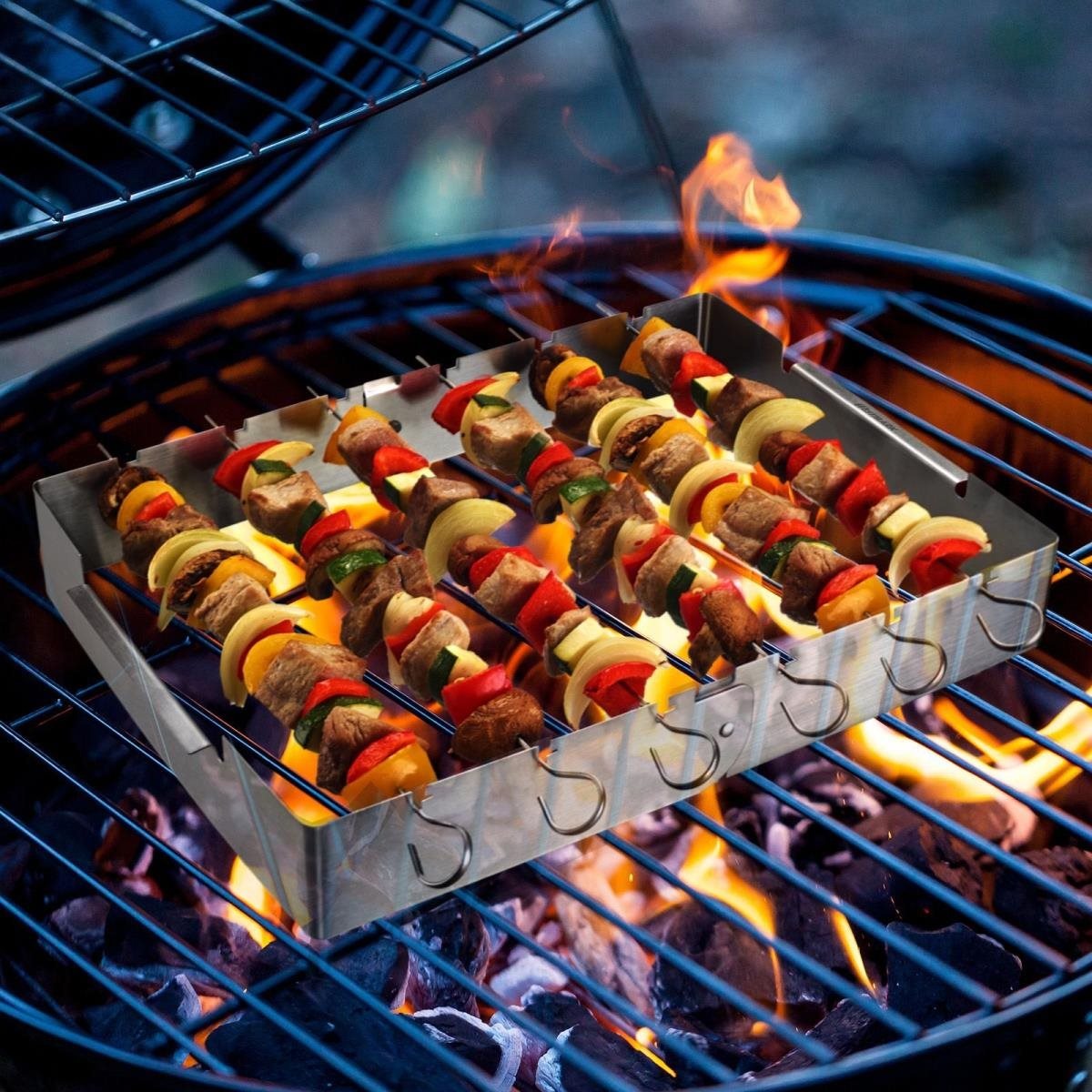 WESTMARK Grill nyárs szett, tartóval grillezéshez