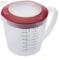 Westmark Mixing bowl with lid and measuring spoon Helena red 1,4l - Scoop