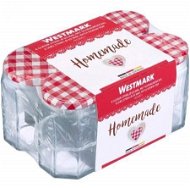 Westmark szögletes 288 ml, 6 db - Befőttes üveg