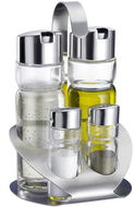 WESTMARK Wien Table Set: Salt, Pepper, Oil, Vinegar - Condiments Tray