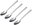 Coffee spoon, 4 pcs