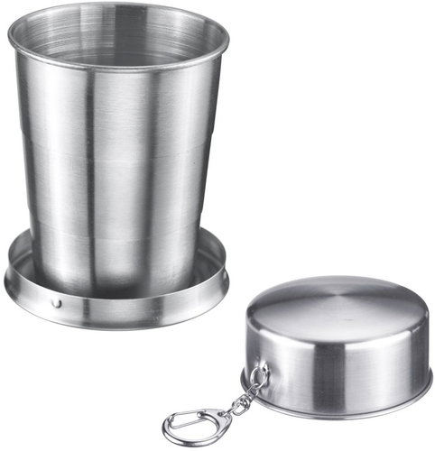WESTMARK Stainless steel drinking mug Revivo, collapsible, 150 ml - Travel Mug - Main image
