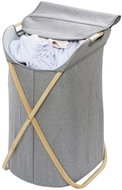 Wenko Laundry basket, grey, 79 l, 68 × 46 × 40 cm - Laundry Basket