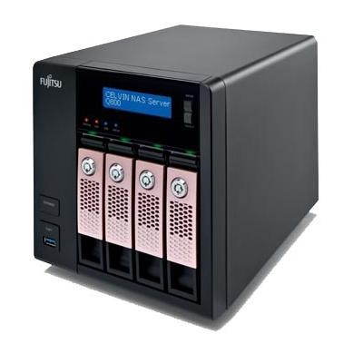 Fujitsu CELVIN NAS Server Q800 2x 2TB - Data Storage - Main image