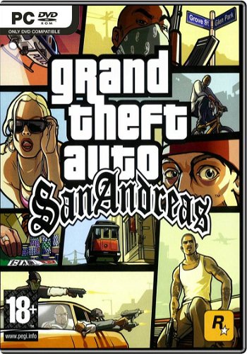  Grand Theft Auto: San Andreas ( DVD-ROM ) - PC : Video Games