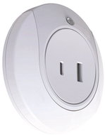 WG FireFly do zásuvky s USB-A a USB-C, bílé - Night Light