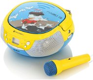Rádiomagnetofón Gogen Maxipes Fík prehrávač B modro-žltý - Radiomagnetofon