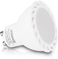 Whitenergy COB MR16 GU10 7W - biela mliečna - LED žiarovka