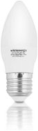 Whitenergy SMD2835 C37 E27 5W - biela mliečna - LED žiarovka