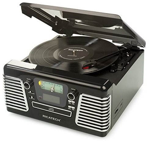 Ricatech RMC100 5 in 1 Off Black - Plattenspieler - Hauptbild