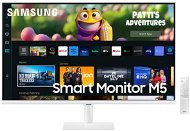 27" Samsung Smart Monitor M50C fehér - LCD monitor