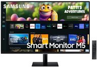 32" Samsung Smart Monitor M50C Černá - LCD monitor