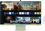 32" Samsung Smart Monitor M8 Spring Green - LCD monitor