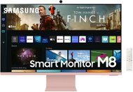 32" Samsung Smart Monitor M8 Sunset Pink - LCD Monitor