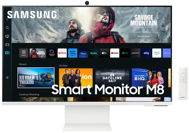 32" Samsung Smart Monitor M8 fehér - LCD monitor