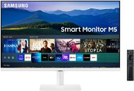 27“ Samsung Smart Monitor M5 fehér - LCD monitor