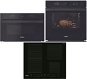 WHIRLPOOL AMW 6440 FB + WHIRLPOOL AKZ9S 8260 FB + WHIRLPOOL WF S4160 BF i100 - Built-in Oven & Microwave Set