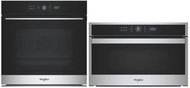 WHIRLPOOL WOI5S8HM1SXA + WHIRLPOOL WMD44MX - Built-in Oven & Microwave Set