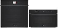 WHIRLPOOL WOI9A8PT1SBA + WHIRLPOOL WMD7O4TB - Built-in Oven & Microwave Set