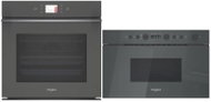 WHIRLPOOL WOI118HT2SSMA + WHIRLPOOL WMN14BSG - Built-in Oven & Microwave Set