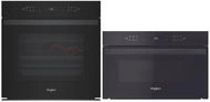 WHIRLPOOL WOI6A8FPT1SBA + WHIRLPOOL AMW 6440 FB - Set vestavná trouba a mikrovlnná trouba