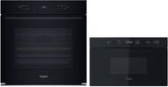 WHIRLPOOL WOI78HT1SBA + WHIRLPOOL MBNA900B Actual - Set vestavná trouba a mikrovlnná trouba