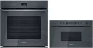 WHIRLPOOL WOI78HT1SSGA + WHIRLPOOL WMN14BSG - Built-in Oven & Microwave Set