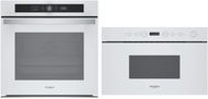 WHIRLPOOL WOI4S8CM1SWA + WHIRLPOOL WMN14BW - Sütő és mikrohullámú sütő szett