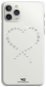 White Diamonds Eternity iPhone 11 Pro Max-hoz - átlátszó - Telefon tok