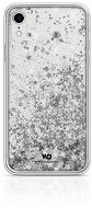 White Diamonds Sparkle für Apple iPhone XR - Silberfarbene Sterne - Handyhülle