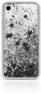 White Diamonds Sparkle for Apple iPhone XR - Black Stars - Phone Cover