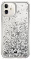White Diamonds Sparkle Case  iPhone 11-hez - ezüst csillagok - Telefon tok