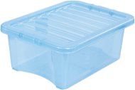 Wham Box 10853 tetővel, 16 literes, kék - Tároló doboz