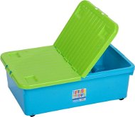 Wham Box 12741 felhajtható fedéllel 32 literes kék - Tároló doboz