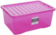 Wham Box with lid 45l pink 12337 - Storage Box