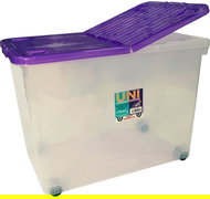 Wham hinged lid box 80l white 15427 - Storage Box