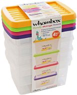 Wham Box with lid 1.5l 4pcs assort 13104 - Storage Box
