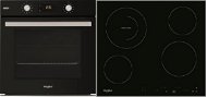 WHIRLPOOL OAS KC8V1 BLG + WHIRLPOOL ACT 8601 IX - Oven & Cooktop Set