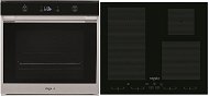 WHIRLPOOL W COLLECTION W7 OM5 4S P + WHIRLPOOL SMC 604F/NE - Oven & Cooktop Set