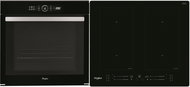 WHIRLPOOL ABSOLUTE AKZM 8480 NB + WHIRLPOOL WL S8560 AL - Oven & Cooktop Set