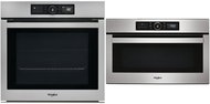 WHIRLPOOL AKZ9 6230 IX + WHIRLPOOL AMW 730 IX - Built-in Oven & Microwave Set